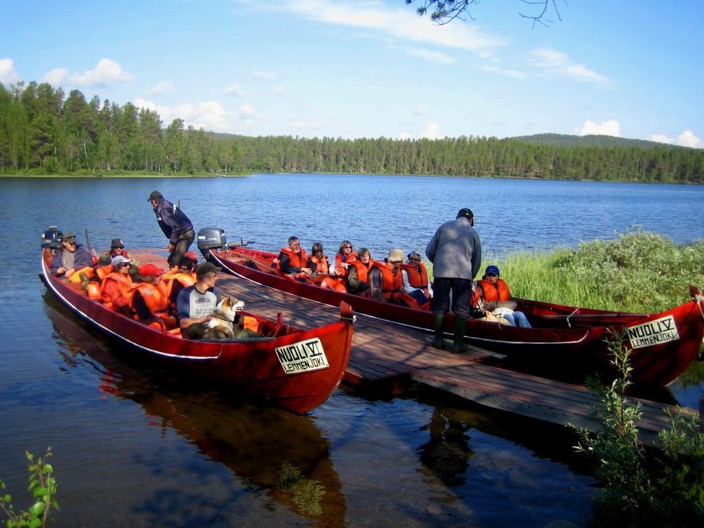 Ahkun Tupa Villa Lemmenjoki Kültér fotó